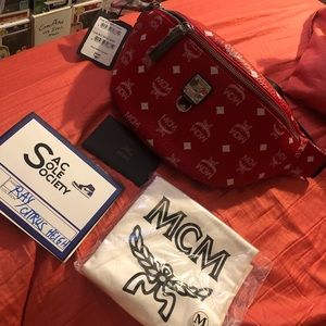 brand new mcm belt bag